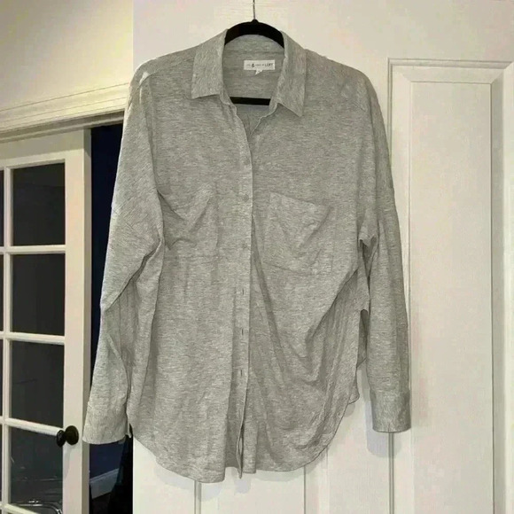 Lou and Gray for loft button-down shirt - Picture 1 of 5